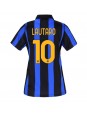 Inter Milan Lautaro Martinez #10 Domácí Dres pro Dámské 2026-27 Krátký Rukáv Inter Milan Lautaro Martinez #10 Domácí Dres pro Dámské 2026-27 Krátký Rukáv